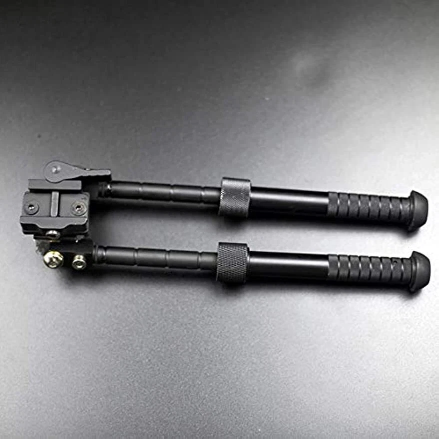 Adjustable 6-9 Inch Rifle Bipod Quick Detach 20mm Picatinny Rail Mount