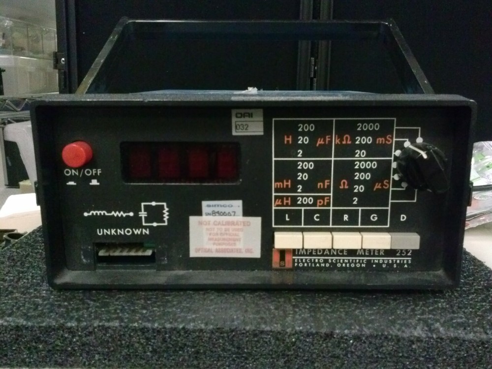 ESI ELECTRO SCIENTIFIC Industries Impedance Meter 252