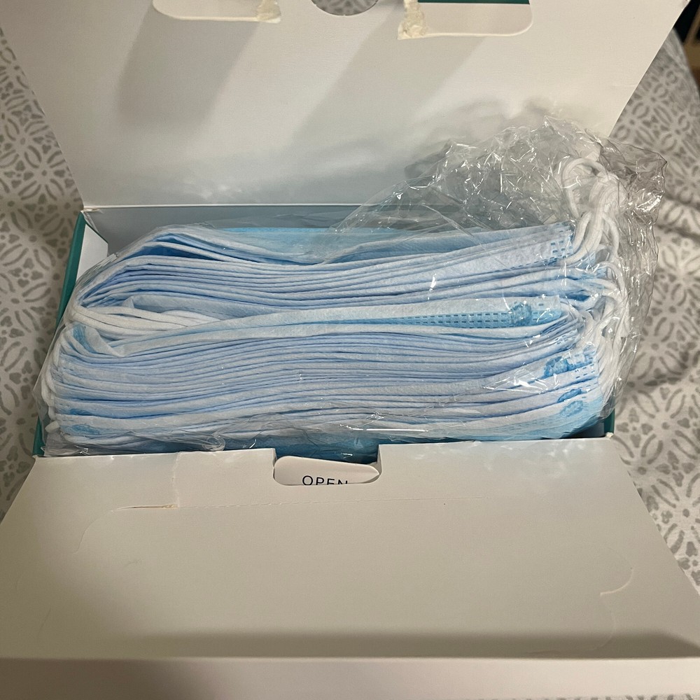 Disposable 3 Ply Face Masks 40 pcs