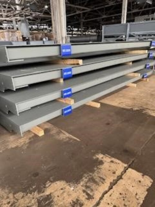 WEIGH SCALE 9'-10" PLATFORM, 100 TON CAPACITY (6) POWERCELL GDD LOAD CELLS