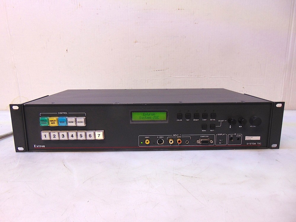 Extron 7SC System Switcher & Integrated Video Scaler - S7092
