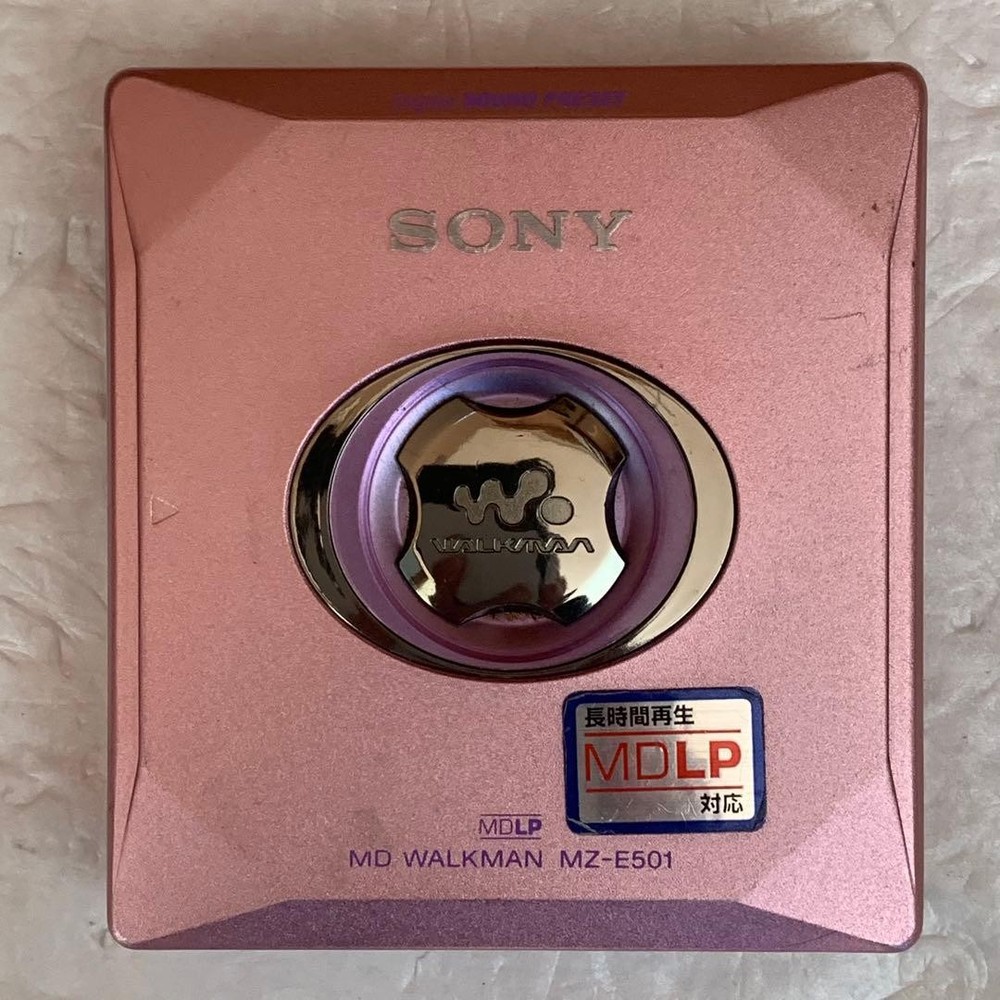 Sony MZ-E501 MD Walkman Operation confirmed