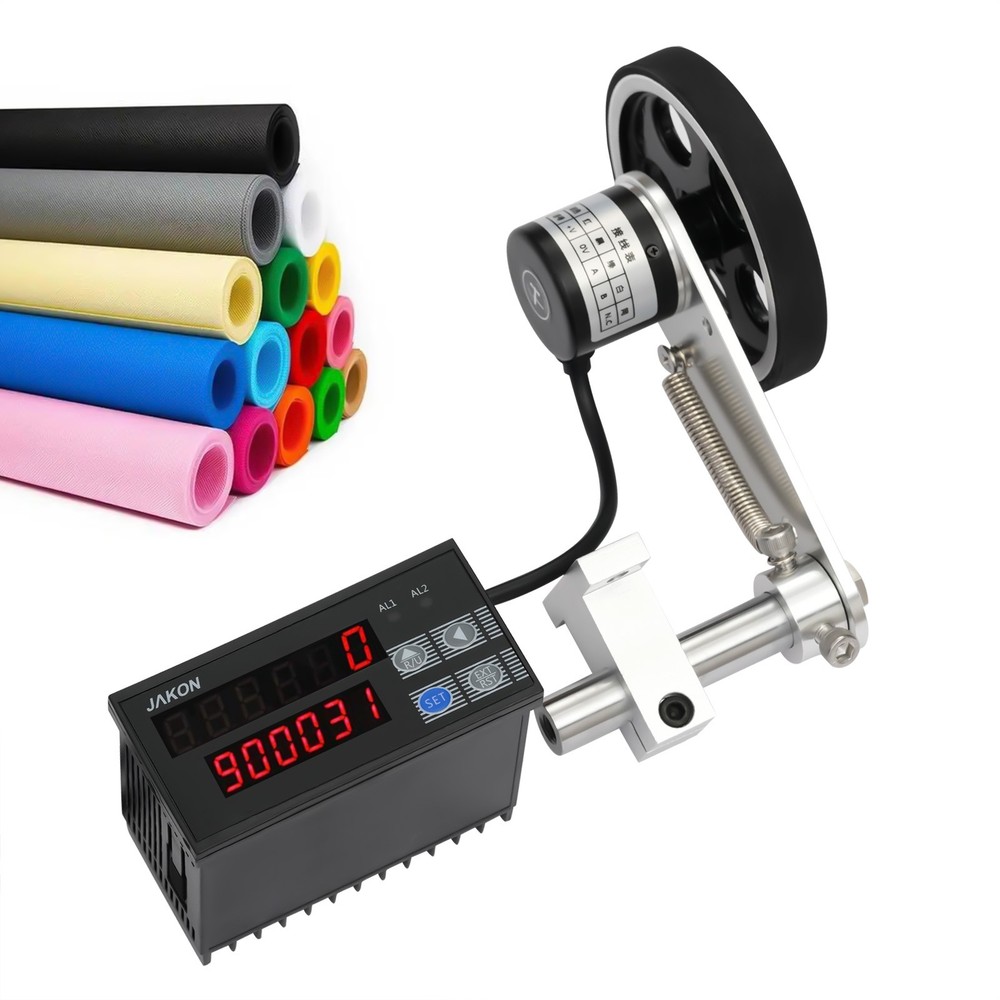 Digital Length Meter Rolling Wheel Electronic Length Measure Tool Meter Counter
