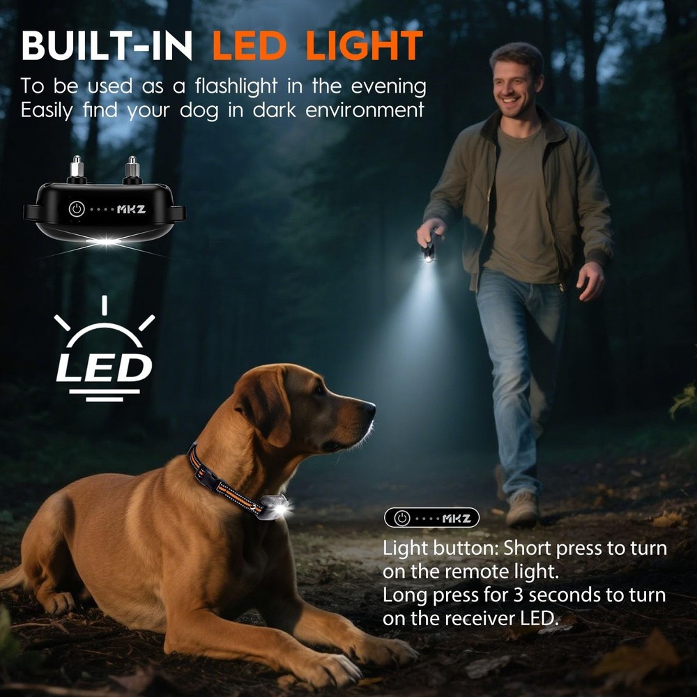 Shock Collar for Dogs 3 Dog Shock Collar with Remote Control with 4 Training ...