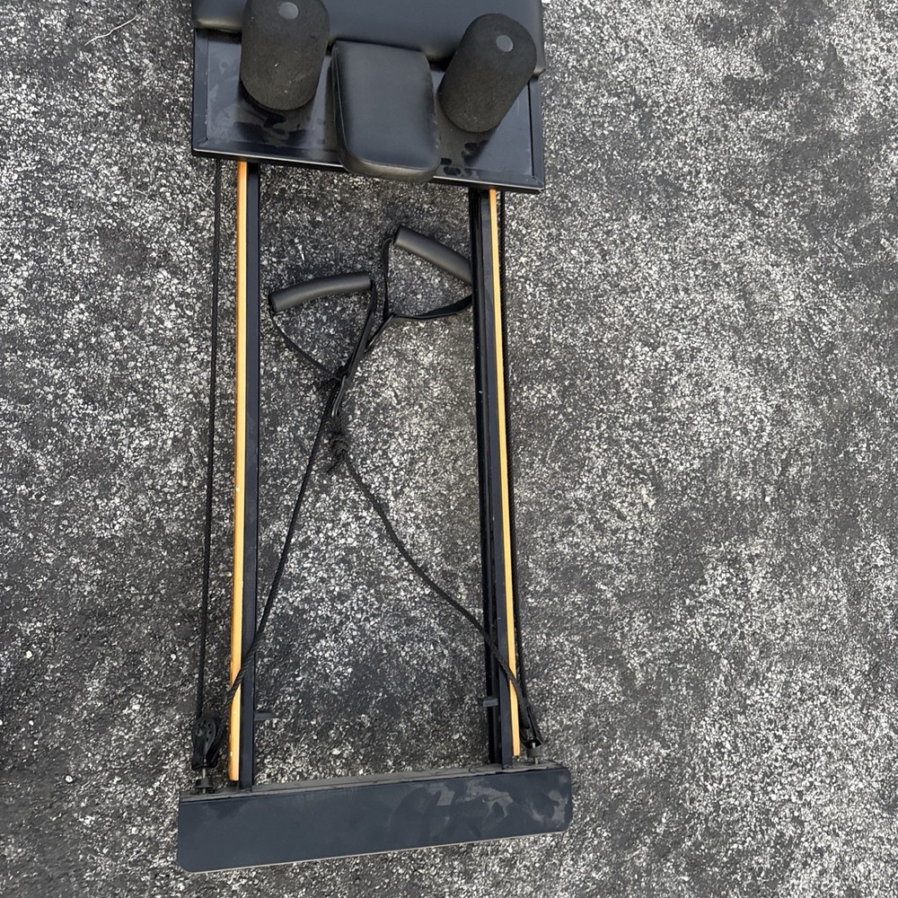 AeroPilates Performer Foldable Wheels Ab Exercise Workout Machine