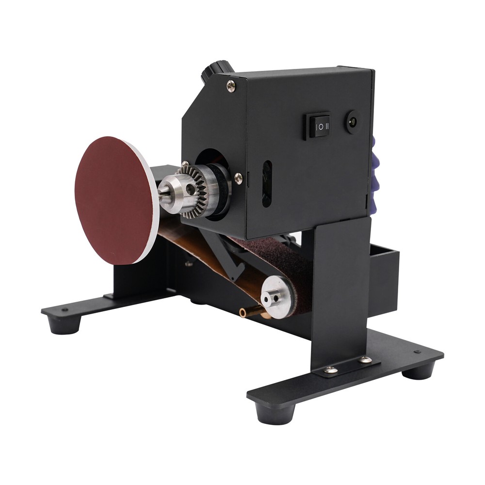 Desktop Mini Belt Sander Grinder Blade Sharpener Tool Table DIY Polishing Sander