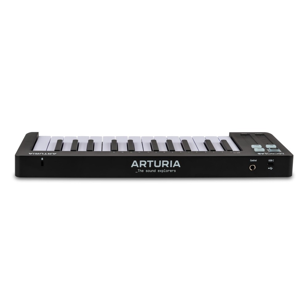 Arturia MICROLAB-MK3 Universal Midi Controller (Black)