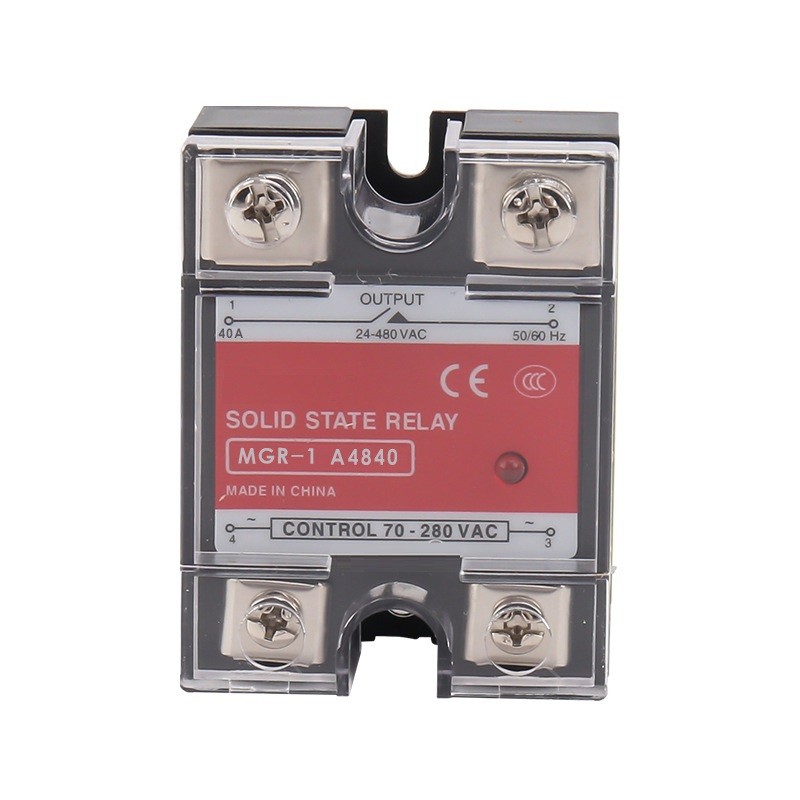 For Mager MGR-1 A4840 Single Phase 40A Solid State Relay 70-280V AC Control AC