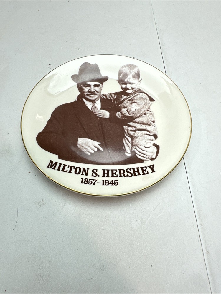 Milton S Hershey Commemorative Plate