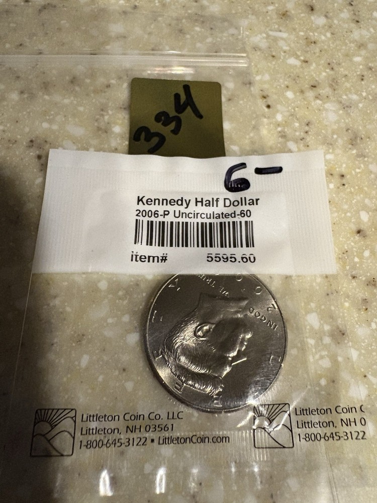 2006-P Kennedy Half Dollar Uncirculated New Sealed