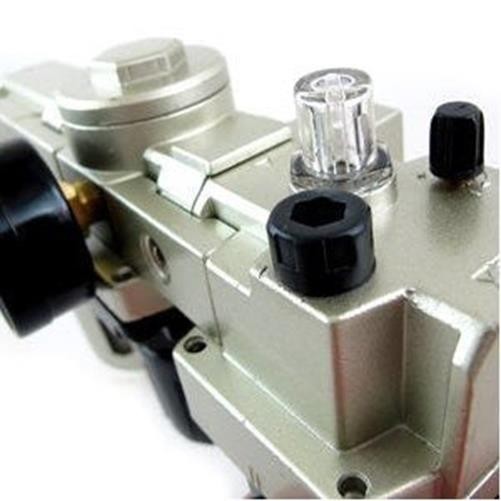 1/2" Filter Regulator Control Moisture Trap Oiler Lubricator for Air Compressor