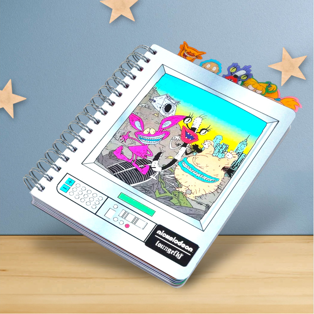 Nickelodeon Rewind Lenticular Tabbed Journal