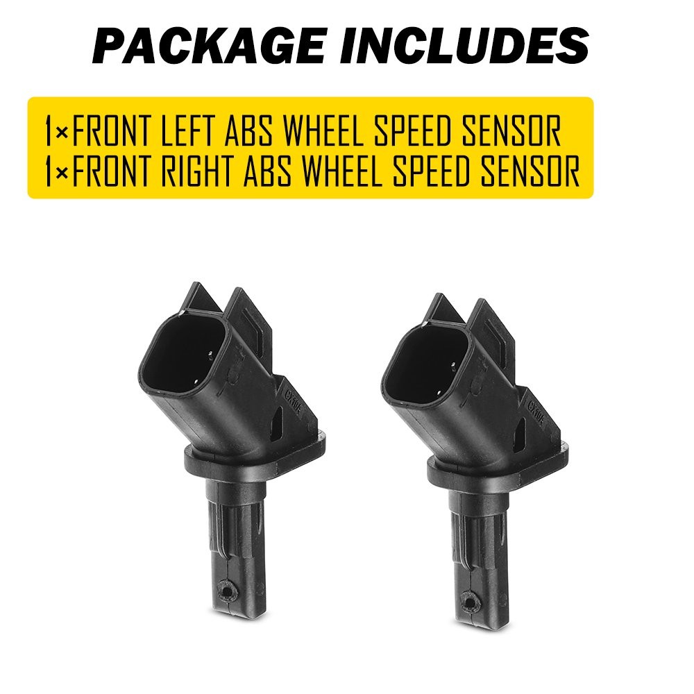 2X ABS Wheel Speed Sensor Front Left & Right for Ford Escape Focus ALS1090