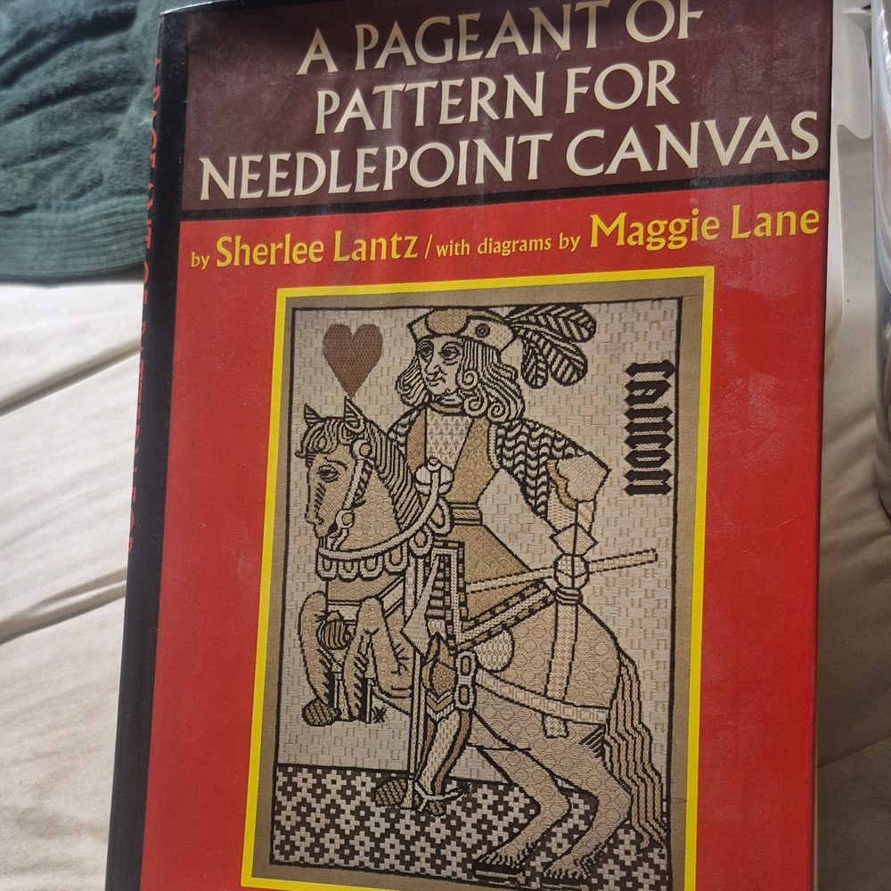 Sherlee Lantz A Pageant of Pattern for Needlepoint Canvas Book