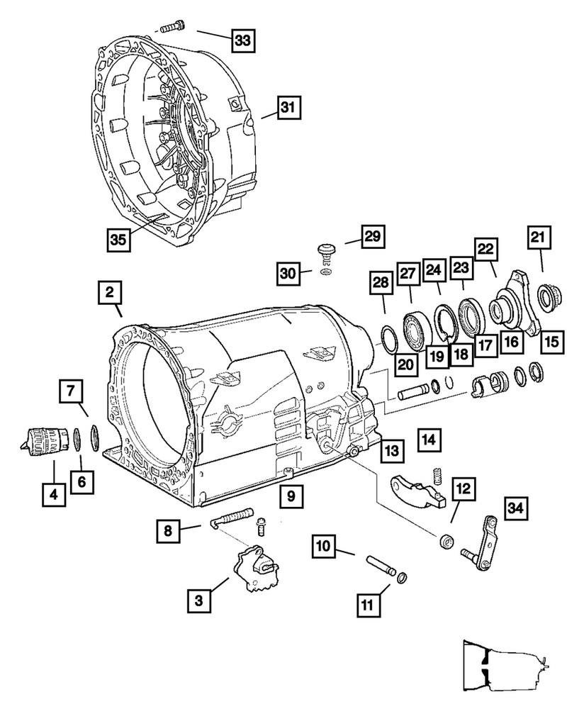 Genuine Mopar Gearshift Detent 5099886AA
