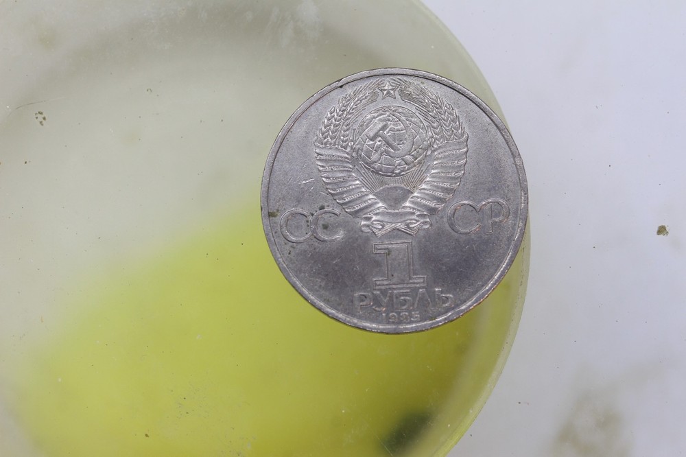 cccp coins 1 ruble " mir i druzba "