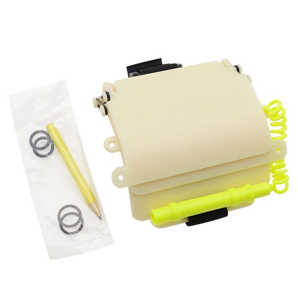 Diving Log Book Diving Wrist Slate Night Diving ABS Material Compact Design