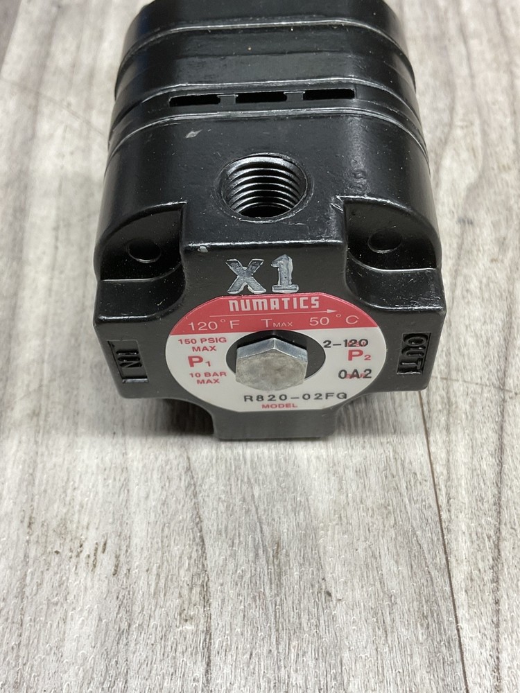 NUMATICS R-820-02FG PRECISION REGULATOR *NOS* #4012F20