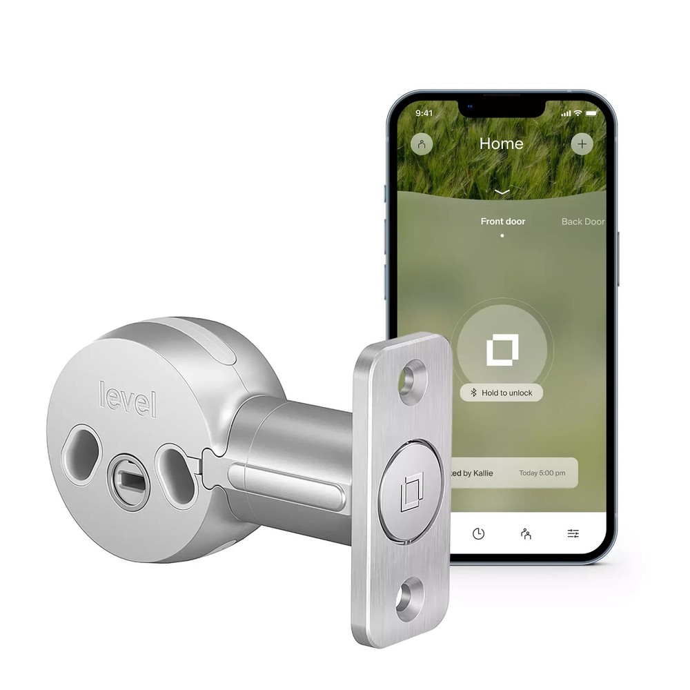 Level Bolt Smart Lock Bluetooth Deadbolt Keyless Entry Works with Ring & HomeKit