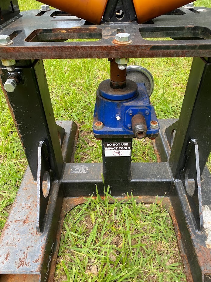 2 LJ WELDING AUTOMATION Model HZD-100 WELDING PIPE ROLLERS