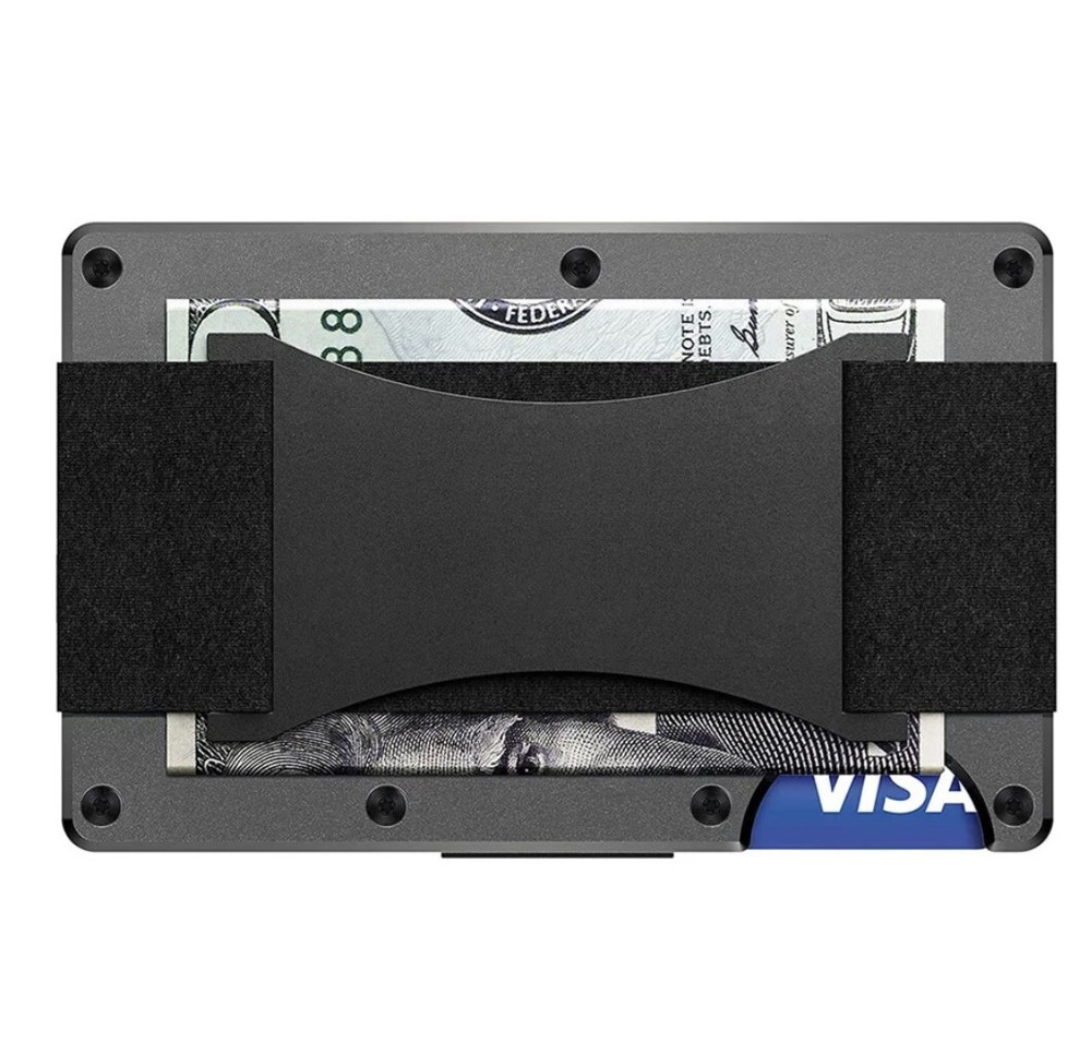 Custom Badge Wallet, Engraved Personalized