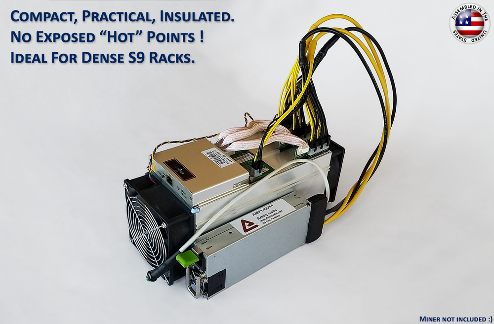 Cryptocurrency Mining Power Supply For Any Antminer S9 - APW3/APW7 Replacement
