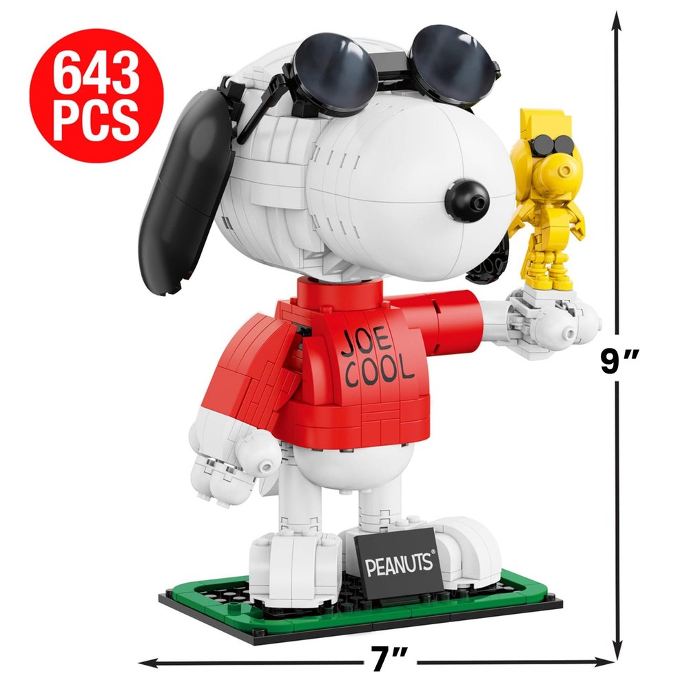 Peanuts Joe Cool 642-Piece Building Set