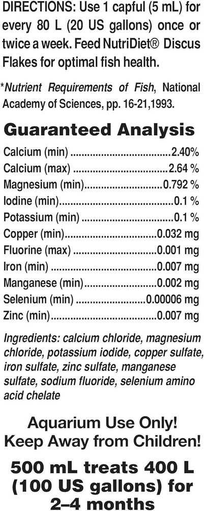 Seachem Discus Trace Elements 500ml - Liquid Nutrients for Thriving Aquariums
