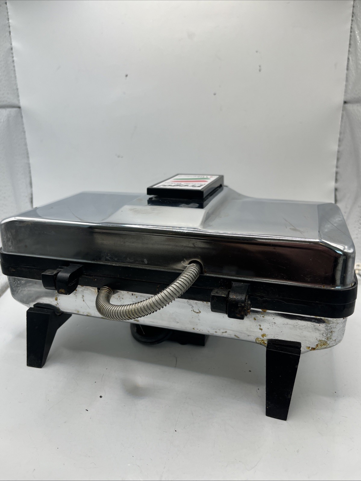 💥Excellent VillaWare Prego Pizzelle Baker Maker 3600-NS Italian Cookie Mold