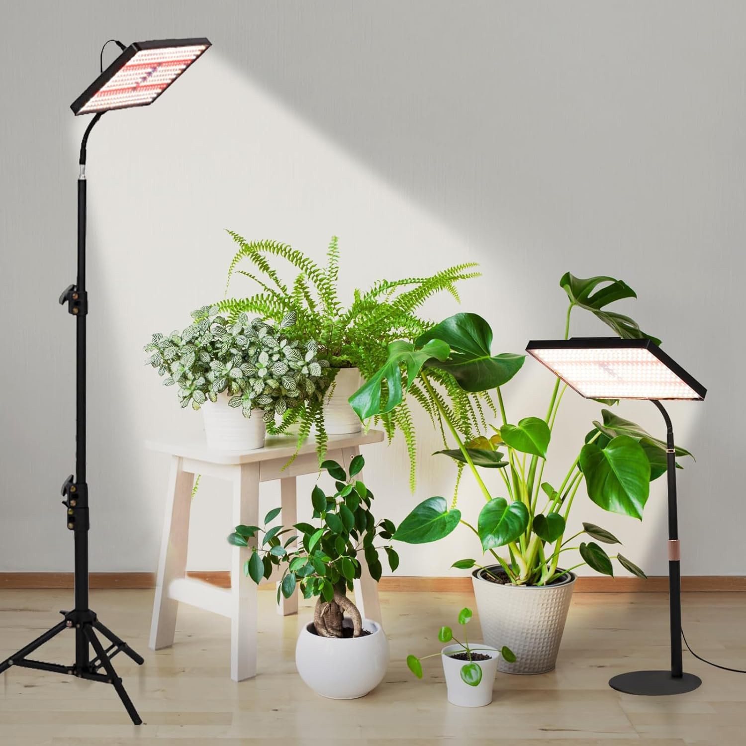 LED Full Spectrum Grow Light with Stand for Indoor Plants