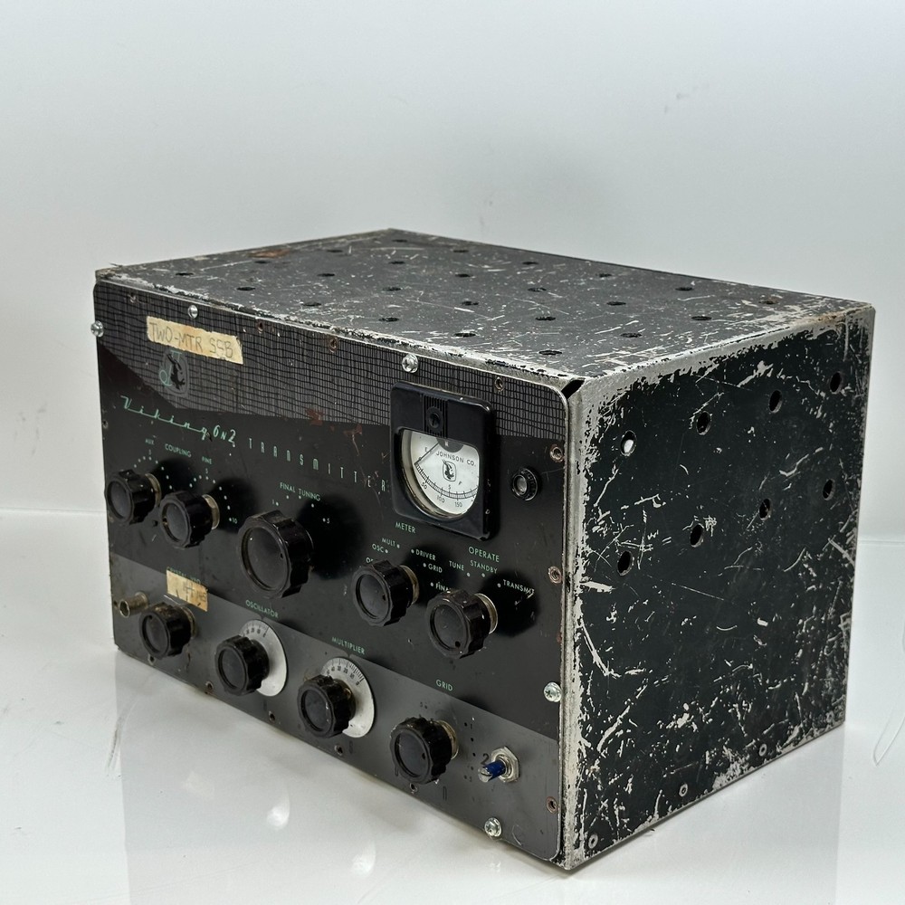 Vintage Johnson Viking 6n2 Transmitter Ham Radio 6 N 2