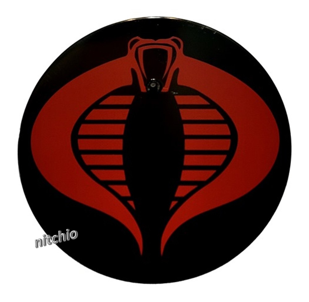 Mezco One:12 G.I. Joe Cobra – DISPLAY BASE & ADJUSTABLE POSING POST 1/12 Scale