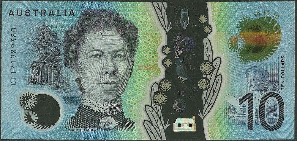 Australia,P63,B231a,10 Dollars,2017,UNC @ Ebanknoteshop