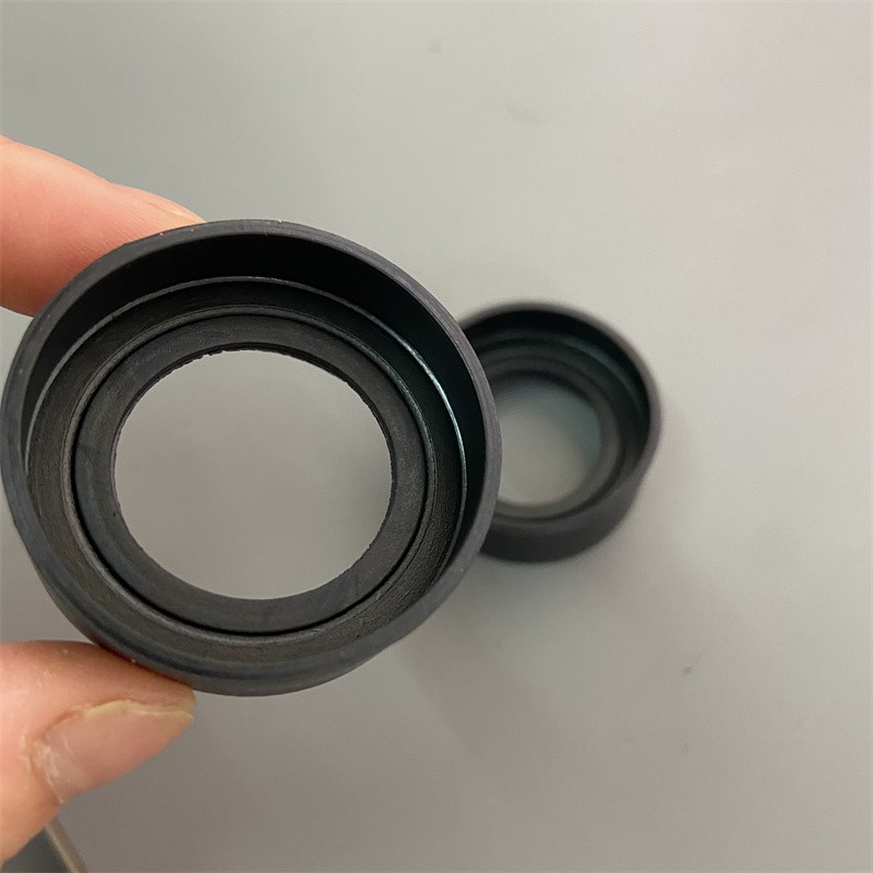 2PCS Rubber Eyepiece Foldable Eye Cups f Outer Dia.36-38mm Microscope Binoculars