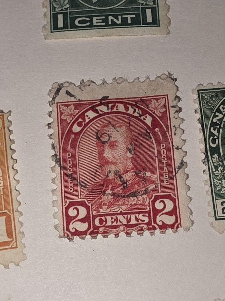 Vintage Canada 2c Stamp Used - #F894
