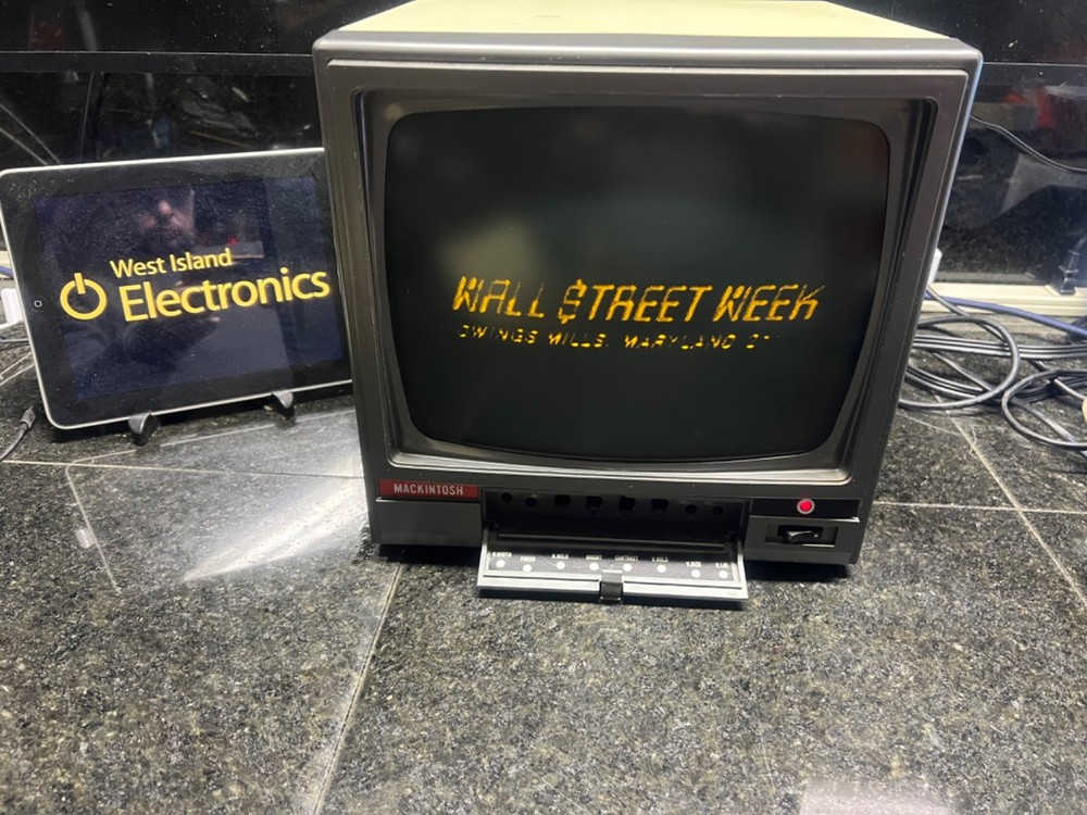 Mackintosh 12HP31-CRT-RETRO GAMING!