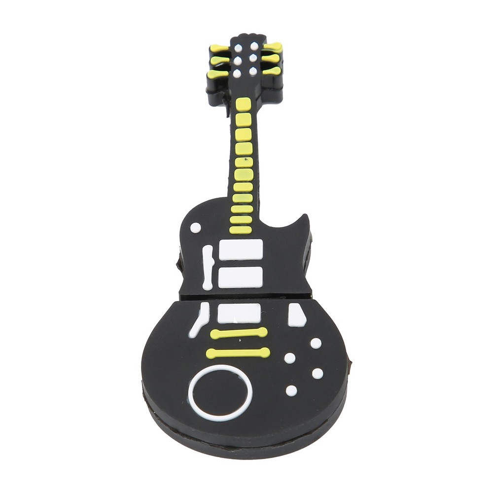Cartoon GuitarShaped Flash Disk For Data Storage And Sharing Trending