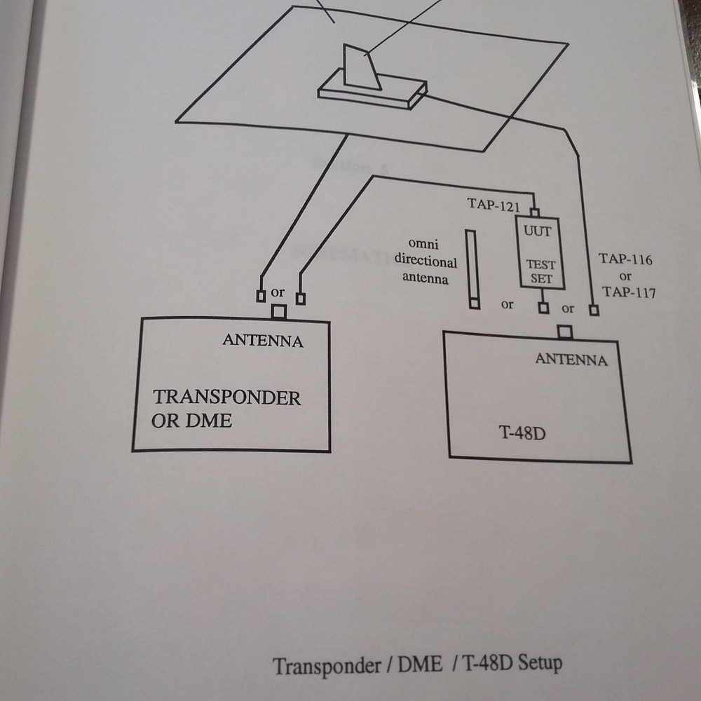 TIC Tel-Instruments T-48D Transponder/DME TestSet Operating & Service Manual