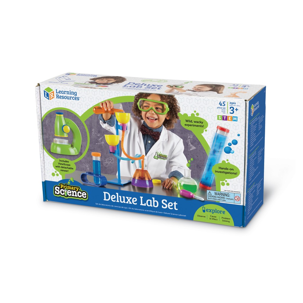 New - Learning Resources Primary Science - Deluxe Lab Set - Ages 3+ | 1 player