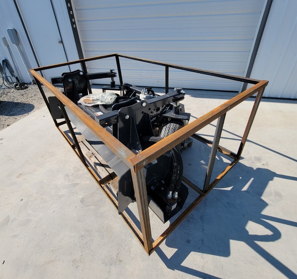 Skid Steer Attachment Soil Conditioner Harley Power Rake Hydraulic