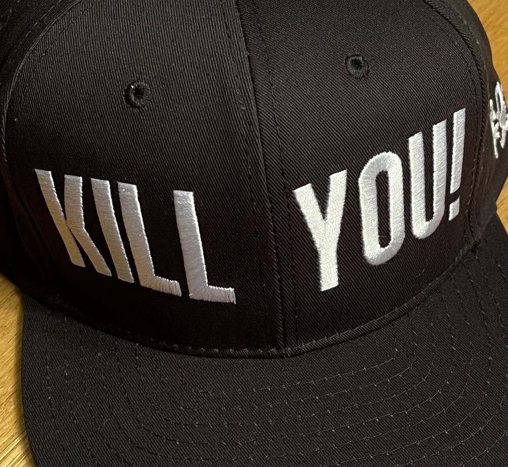NEW Adeen NYC Designer Snap Back “KILL YOU!” Adjustable Cap