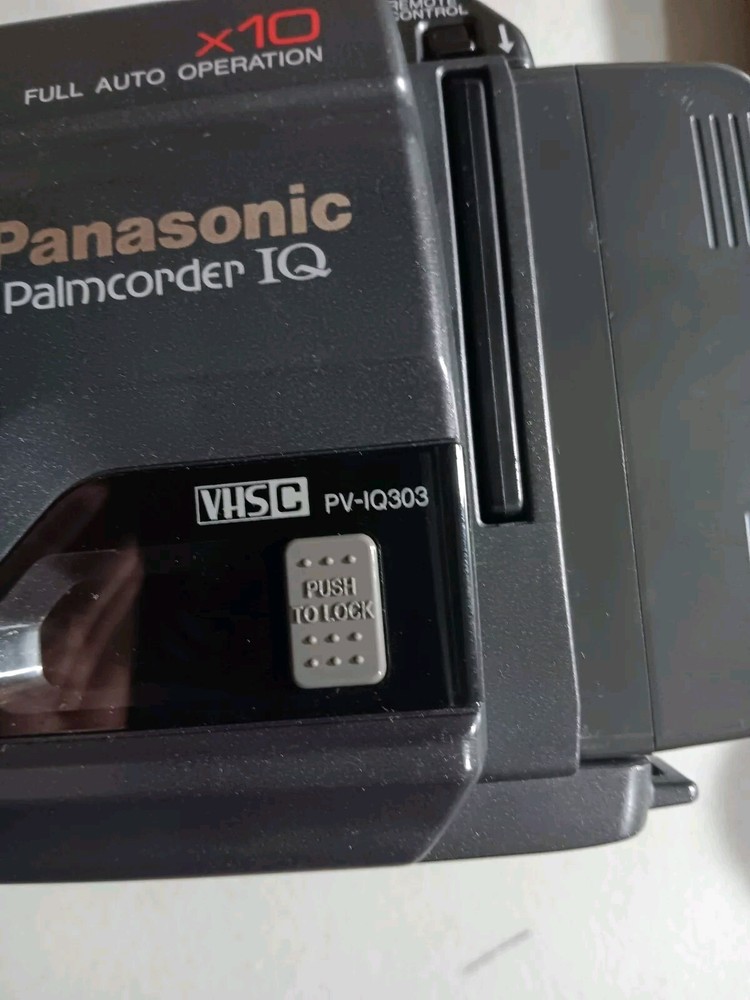 Panasonic Camcorder Not Tested with Case PV-IQ303