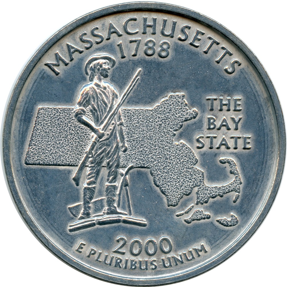 Giant 2000 Massachusetts Quarter