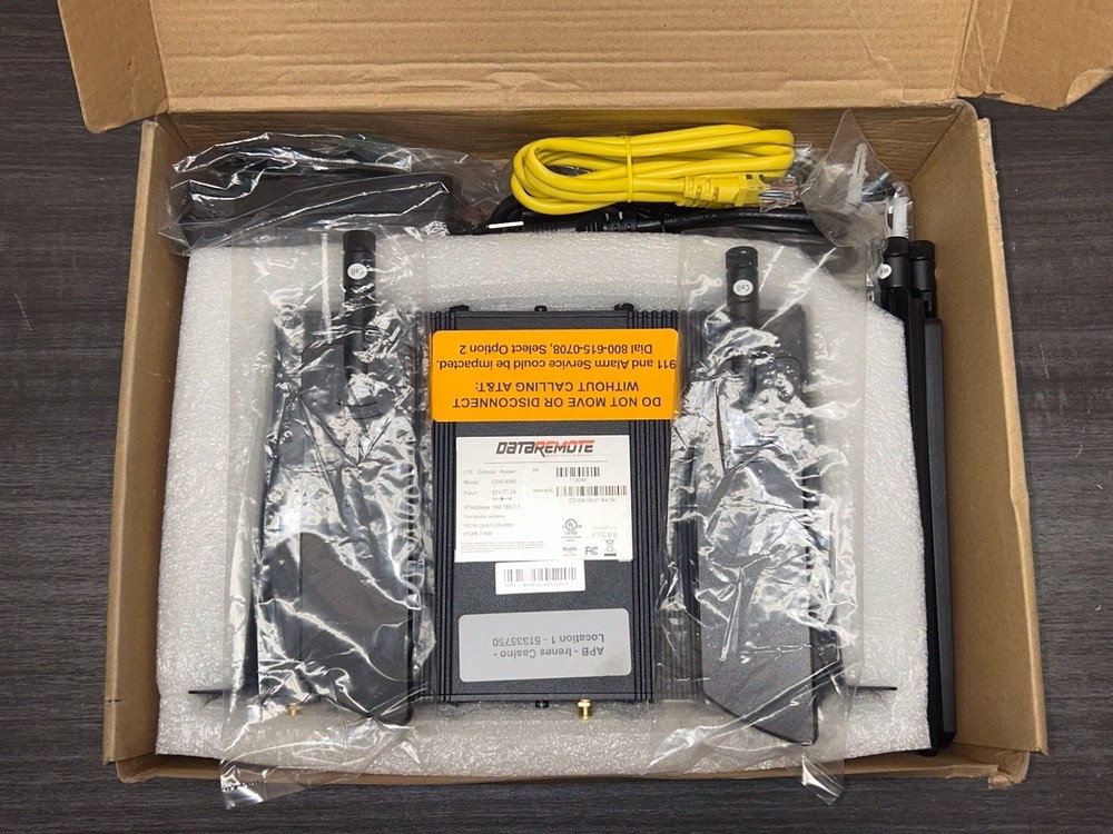 DataRemote CDS-9090 Advanced Wireless LTE Cellular Router     #D645