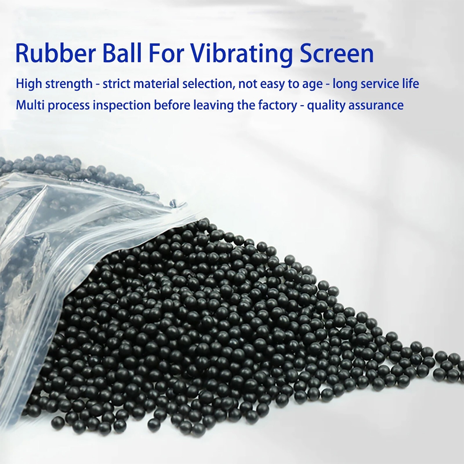 Nitrile Rubber Balls 2mm 2.5mm ~ 100mm Black Round Solid Rubber Ball Bouncy Ball