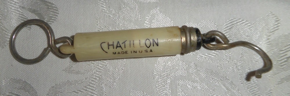Vintage Chatillon Hanging Fish Scale