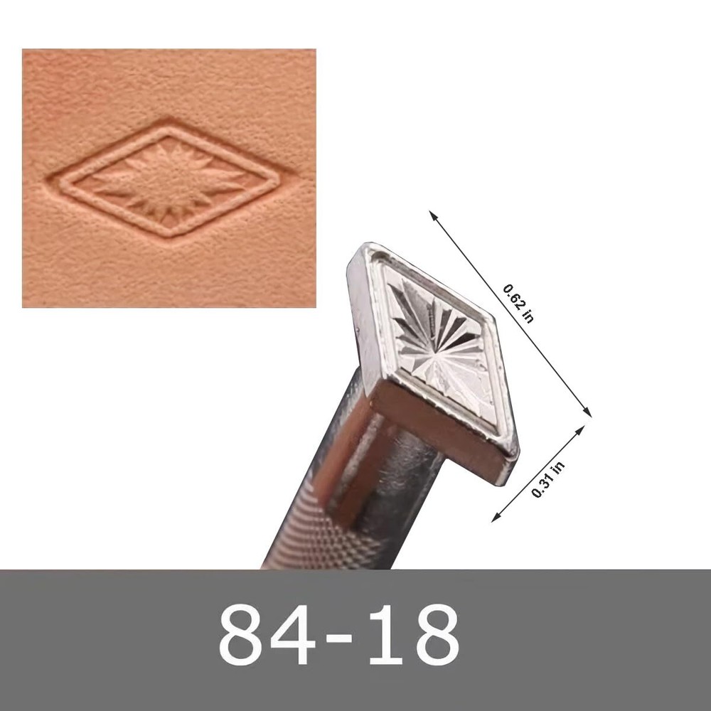 Leather Stamping Tools2 Pack Professional Leather Stamps for Craft Working84-...