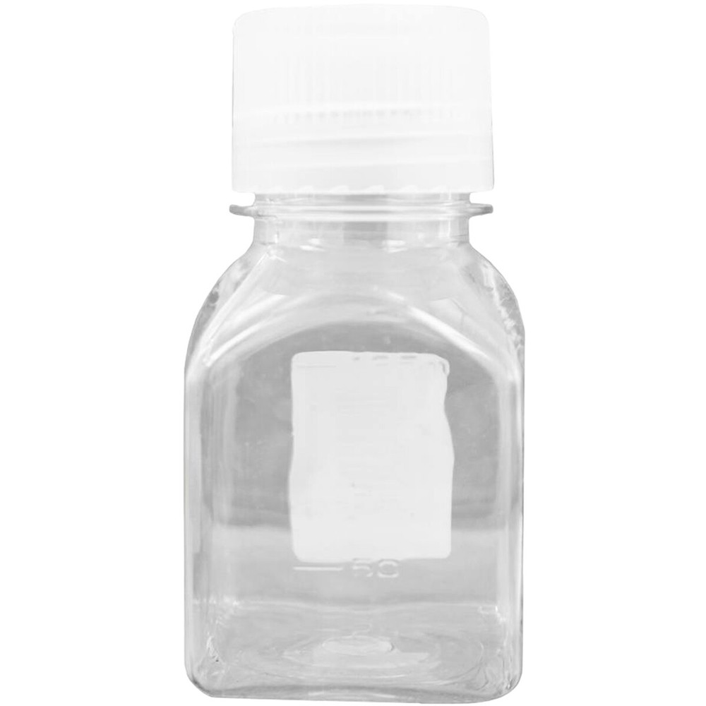 Nalgene Transparent Lexan Polycarbonate Square Storage Bottle - Clear