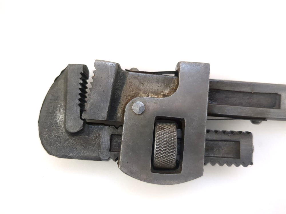 Vintage Japan Pipe Monkey Wrench Hand Tool 10" Adjustable