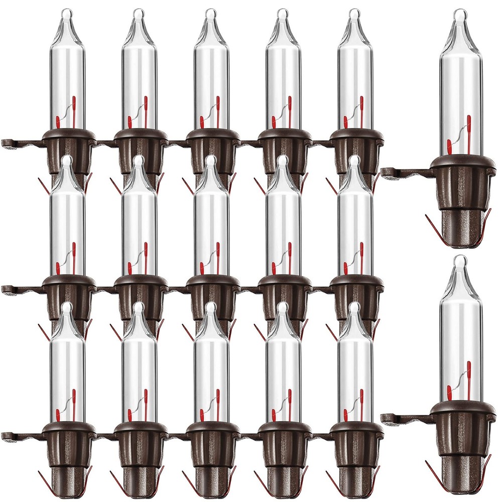 Mudder 200 Count Replacement Christmas Tree Brown Base With Warm White Bulb